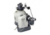 Хлорогенератор для бассейна Intex + Насос для фильтрации воды через песочный фильтр, 220-240V, 10000 л/час 28680