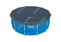 Круглый каркасный бассейн Bestway 366х122см + фильтр и лестница (5614P)